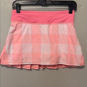 Lululemon Athletica Pink and White Athletic Skirt Woman 4